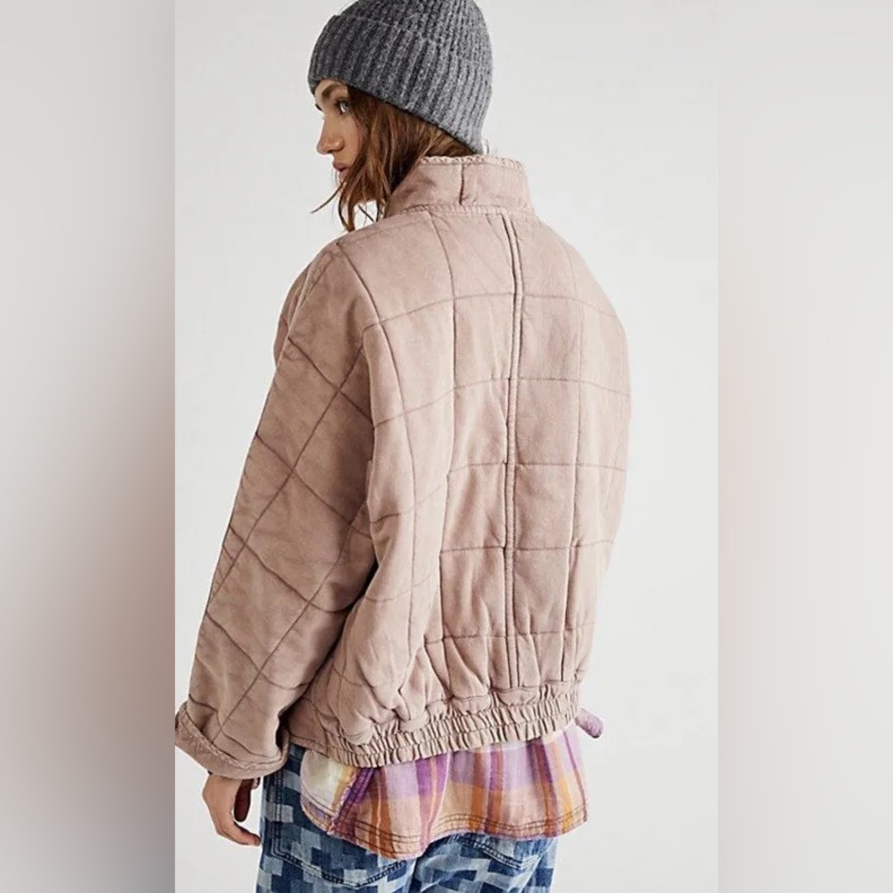 FREE PEOPLE Dolman Quilted Jacket
